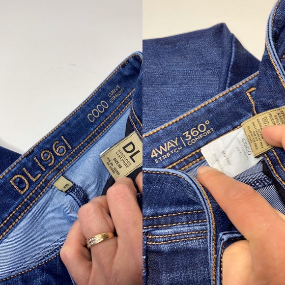DL1916 Coco Curvy Straight Jeans 4 way str… - Picture 3 of 7